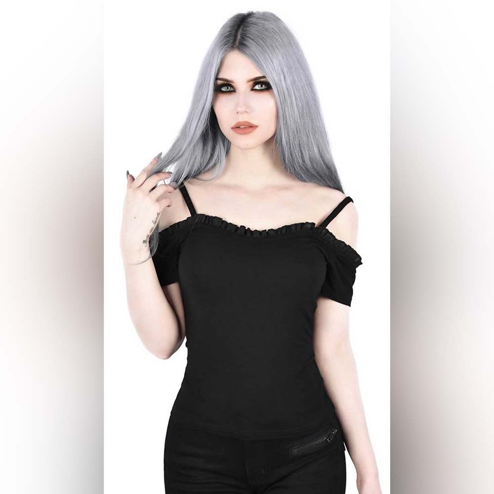 KILLSTAR Ylva Bardot Top